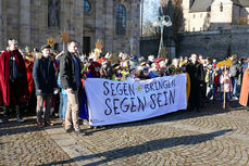 Aussendung der Sternsinger im Hohen Dom zu Fulda (Foto: Karl-Franz Thiede)